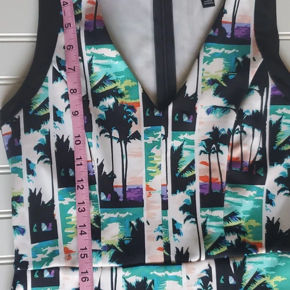 Nicole by Nicole Miller palm tres dress, small - Picture 11 of 12